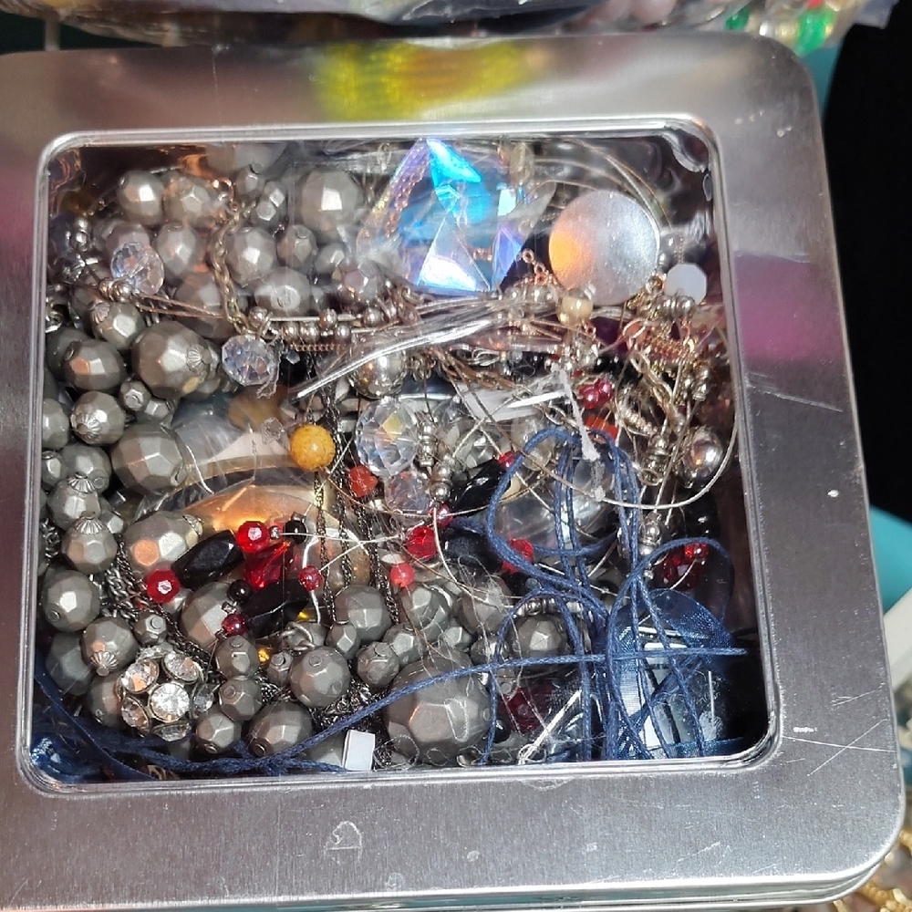 All kinds of craft  Jewelry  some are wearable some are for craft .....